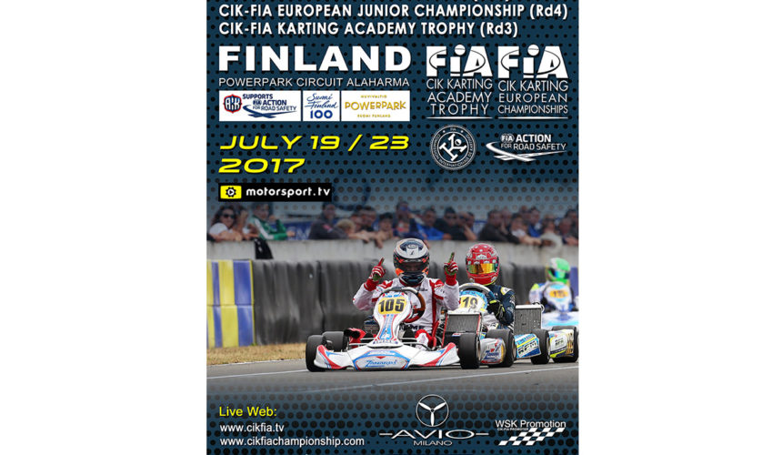 CIK-FIA European Championship OKJ rd.4 – Alahärmä (FIN), 23/07/17